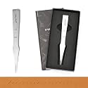 WUTA Leather Chisel All-Polished Die-Steel Puncher French Style Pricking Iron Sharp Leather Punching (Obverse, 2.25 mm 2Teeth)