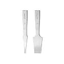 WUTA Leather Chisel All-Polished Die-Steel Puncher French Style Pricking Iron Sharp Leather Punching (Obverse, 2.7 mm 2 Teeth+8 Teeth)