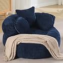 WUTUTUEE Round Oversized Chair Floor Sofa Chair