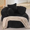 WUTUTUEE Round Oversized Chair Floor Sofa Chair