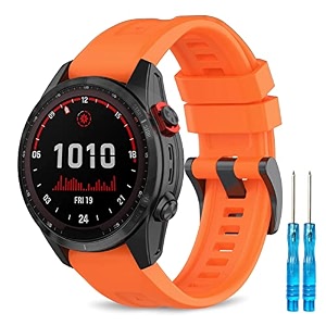 watch band compatible for garmin fenix 7xfenix 6xfenix 5xfenix 5x plusfenix 6xfenix 6x pro soft silicone sport watch strap