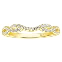 Wuziwen 925 Sterling Silver Twisted Eternity Ring Wedding Bands for Women
