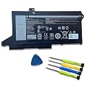 WY9DX 1K2CF 01K2CF 0M3KCN 075X16 WK3F1 005R42 Laptop Battery Replacement for Dell Latitude 5420 14" 5520 15" Series 3560 P137G P137G001 P104F P104F001 P104F002 11.4V 42Wh 3500mAh