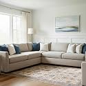 Wyatt &amp; Ash Dream Mink Printed Chenille 9' x 12' Area Rug Dalileh Neutral