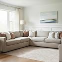 Wyatt &amp; Ash Dream Mink Printed Chenille 9' x 12' Area Rug Aria Ivory