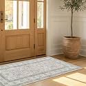Wyatt &amp; Ash Dream Mink Washable Chenille 2 Piece Set - 24"x48" Accent Rug &amp; 24"x72" Runner Finley Beige