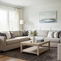 Wyatt &amp; Ash Dream Mink Washable Chenille 7'10" x 10' Area Rug Theo Brown