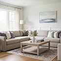 Wyatt &amp; Ash Dream Mink Washable Chenille 5'3" x 7'5" Area Rug Rylan Brown