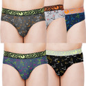 WYATT Pack of 5 Printed Men Brief