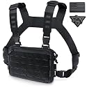 WYNEX Tactical Chest Rig Pack for Men, Molle Chest Rig Bag
