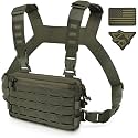 WYNEX Tactical Chest Rig Pack for Men, Molle Chest Rig Bag