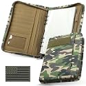WYNEX Tactical Notebook Padfolio 6 Ring Binder, A5 Refill Paper