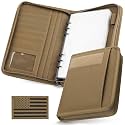WYNEX Tactical Notebook Padfolio 6 Ring Binder, A5 Refill Paper