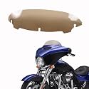 4.5" Tint Wave Windshield Windscreen Compatible for 2014-2021 Harley Davidson Touring Street Glide Electra Glide FLHT FLHTCU Ultra Classic Glide FLHX FLHTK Tri Glide