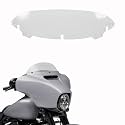 Clear 4.5" Tint Windshield Windscreen Compatible for 14-21 Harley Davidson Touring Street Glide Electra Glide FLHT FLHTCU Ultra Classic Glide FLHX FLHTK Tri Glide 2014-2022