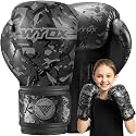 WYOX Boxing Gloves for Kids 4oz 6oz 8oz – Kids Boxing Gloves for 3-15 Years with Thumb Lock, EVA Padding & Wrist Support for Heavy Bag, Sparring, Kickboxing, Muay Thai