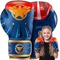WYOX Boxing Gloves for Kids 4oz 6oz 8oz – Kids Boxing Gloves for 3-15 Years with Thumb Lock, EVA Padding & Wrist Support for Heavy Bag, Sparring, Kickboxing, Muay Thai