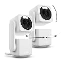 WYZE Cam Pan v4 (2-Pack), 4K Smart Home Security Camera System, AI Indoor/Outdoor Monitor for Baby/Pet/Person/Vehicle, Color Night Vision, 360° Pan/Tilt, 2.4G&5G, Works with Alexa & Google Assistant