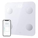 Wyze Scale S Smart Scale for Body Weight, BMI &amp; Body Fat, 400 lbs, White