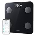 Wyze Scale S Smart Scale for Body Weight, BMI & Body Fat, 400 lbs, Black