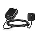 WZHENB Fast Wall Charger for Fitbit Sense &amp; Versa 3 Versa 4 &amp; Replacement Google Pixel Watch 3/2 USB Charging Cable Cord for Fit bit Sense 2/Sense/Versa 4 3 Smartwatch Charger Dock USB Cable Cord