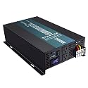WZRELB 2500W Pure Sine Wave Solar Power Inverter Generator 24V DC to 120V AC Converter Car Inverter