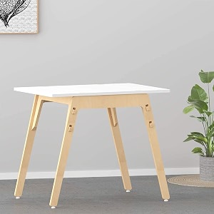 xampy furniture for growth beautiful antique black kiwi table wooden solid kids light finish furniture for playroom ideal arts amp crafts snack time home schooling homework square shape white
