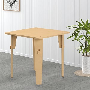 xampy furniture for growth kids wooden table for study amp activity 5-8 years  eco-friendly child safe non toxic coatings  quick diy sturdy  stylish for modern homes amp preschools natural