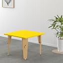 X&amp;Y Furniture For Growth Wooden Kids Table (6 months to 3 Years) | Montessori Inspired 2 Seater Table for Study &amp; Activity | Sustainable Birch Ply Wood Non Toxic Paint &amp; Polish | Durable Modern Easy to Assemble | 