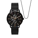 A|X Armani Exchange Men's Watch, Three-Hand Watches for Men