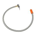 X AUTOHAUX 1 Pcs 23.6" Tire Inflator Hose Adapter M6 Thread Size