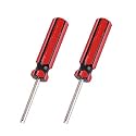 X AUTOHAUX 2 Pcs Car Motorcycle Truck Bike Screwdriver Valve Stem Core Remover Tire Repair Install Tool