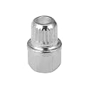 X AUTOHAUX 38/22PT Hollow Wheel Lock Lug Nut Anti Theft Wheel Lock Nut Screw Removal Key for BMW