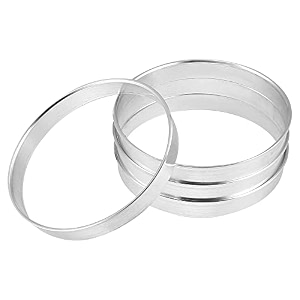 x autohaux 4pcs od 731mm to id 726mm aluminum alloy car hub centric rings wheel bore center spacer