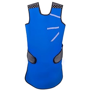 x-ray lead apron for x-ray protection lead equivalency 050 mm barc approvedmulticolor1 piece