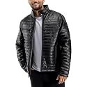 X RAY Mens Puffer Jacket, Warm Parka Coat for Winter, Hooded Jacket for Men Cold Weather
