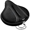 X WING Bike Seat Cushion for Men & Women Comfort, Ultra-Soft Saddle Cushion, Comfortable Bicycle Saddle Cover, Padded Bike Seat Cover Fits with Peloton, Exercise, Stationary & Indoor Outdoor Cycling