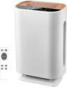 X-XONIER Touch with Remote and WiFi True HEPA 13 Activated Carbon Covers upto 800 sq ft Portable Room Air Purifier (White)