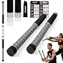 X2 Ropeless Battle Ropes Adjustable Weight, Convertible to Fitness Bar