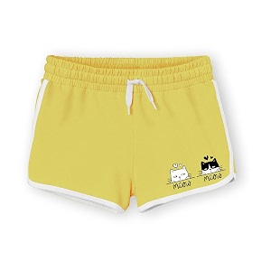 X2O Cotton Girls Shorts with Cute Placement
