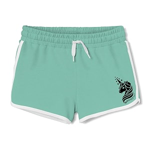 X2O Cotton Girls Shorts with Cute Placement