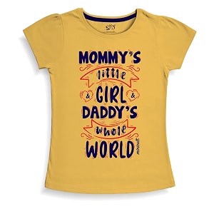 X2O Girls Half sleeeves Cotton Tshirt with