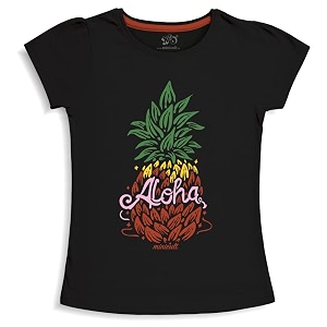 X2O Girls Half sleeeves Cotton Tshirt with