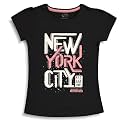 X2O Girls Half sleeeves Cotton Tshirt with