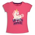 X2O Girls Half sleeeves Cotton Tshirt with
