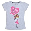 X2O Girls Half sleeeves Cotton Tshirt with