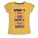 X2O Girls Half sleeeves Cotton Tshirt with