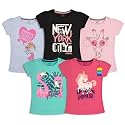 X2O Girls Half sleeeves Cotton Tshirt with