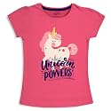 X2O Girls Half sleeeves Cotton Tshirt with