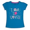 X2O Girls Half sleeeves Cotton Tshirt with